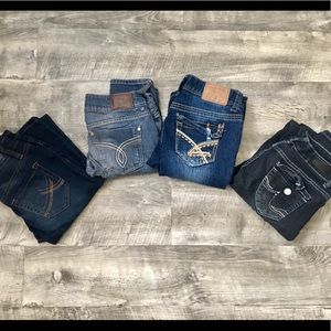 $6 for all. Size 1 jeans